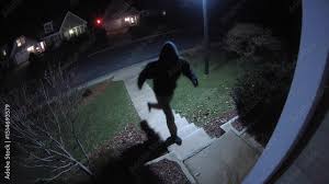 Zimbot AI human detection CCTV camera view showing a detected person
